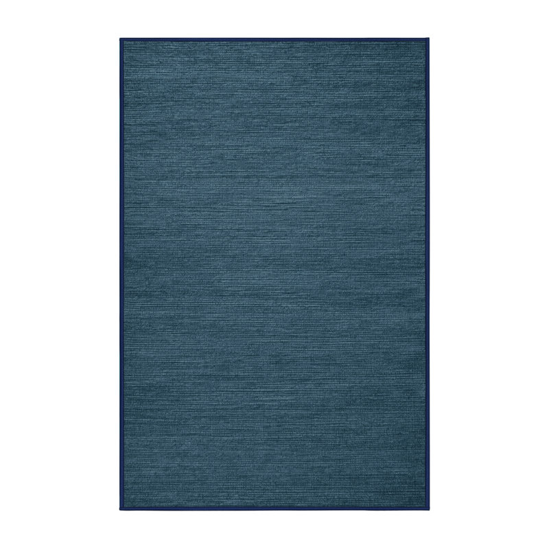 Machine Washable Solid Gray Area Rug, Rectangle 2' x 3'