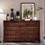 Armoire d'appoint en noyer massif