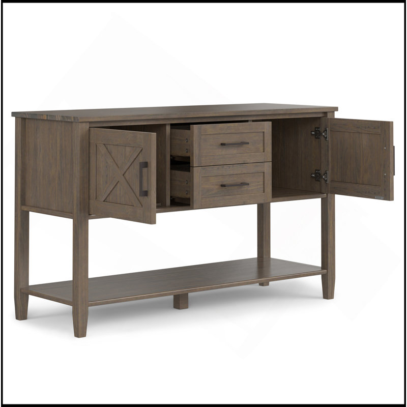 Ela - Console - brun fumé