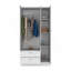 Armoire Haddam, chambre à coucher, blanc-1036370467