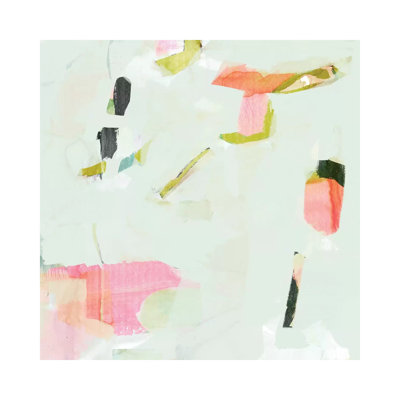 Olive Scatter I by Victoria Borges - Wrapped Canvas Painting