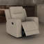 Fauteuil inclinable manuel Krio, similicuir moderne 37 pouces-109470178