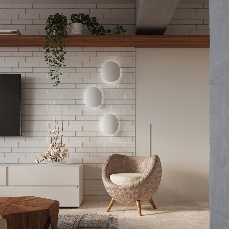Wall lamp SENSES white, White