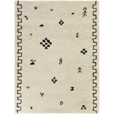 Alcazar Brown/Beige Global Abstract Area Rug