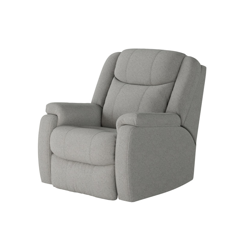 Hercules Dual Power Wall Recliner, Light Beige Chenille