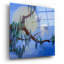 Art mural en verre acrylique Red Barrel Studio «Egret paire en vol» par Floy Zittin-544631942