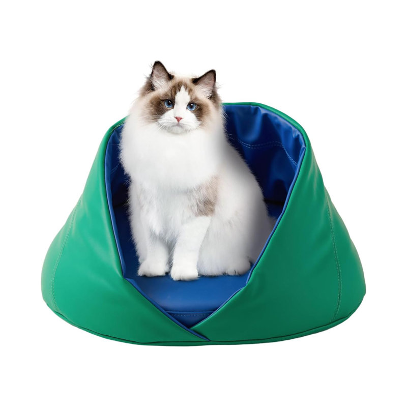 Elizjah Nest Pet Bed, Green