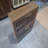 31.5-Inch Walnut Modern Shoe Storage Cabinet With 2 Flip Drawers, Medieval Independent Fence Design