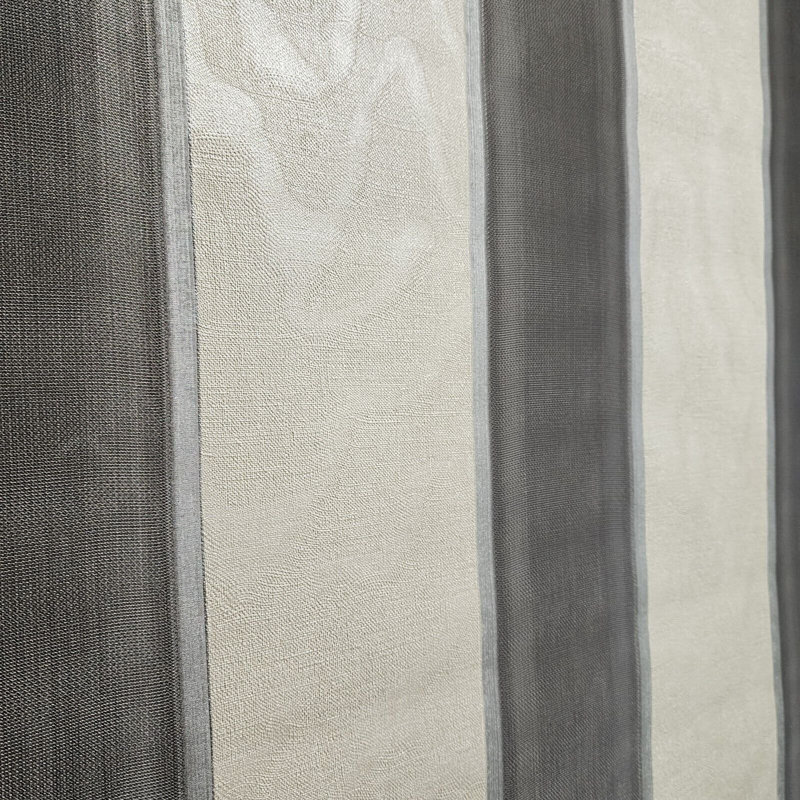 Rouleaux de papier peint à rayures Modern Grey