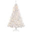 Arbre de Noël artificiel régulier (double) avec aiguilles blanches