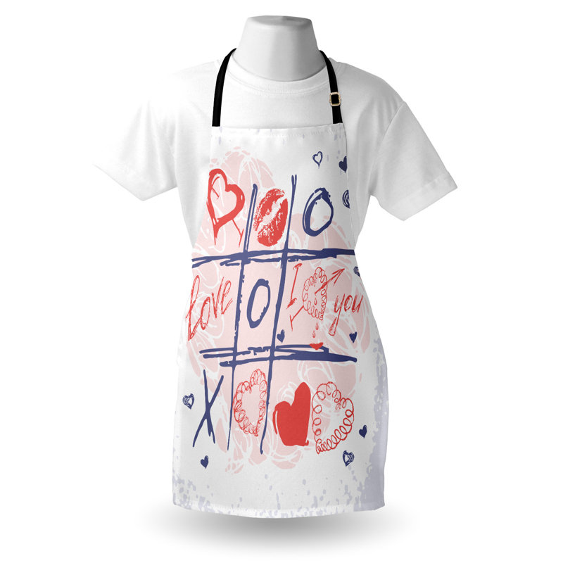 Valentine's Day No Pattern Bib Apron