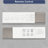 Smart Bidet Toilet, Auto - Open Lid And Flush, Wider Bidet, Warm Water Wash Air Drying, Foot Sensor Activation, Radar Sensing Distance, Washing Modes, Adjustable Temperature, , Dryer Side Memory