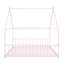 Lit double pleine grandeur en métal, rose-1502411603-1502411601