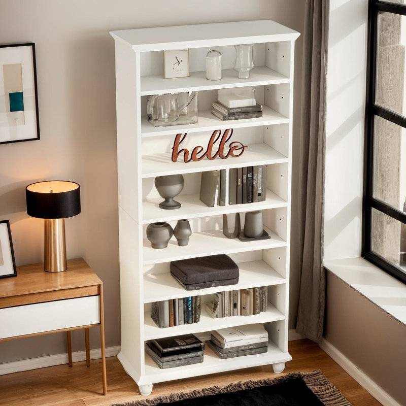 Armoire de rangement pour chaussures robuste en bois autoportant à 9 niveaux avec éclairage DEL intégré, pieds en bois massif durable