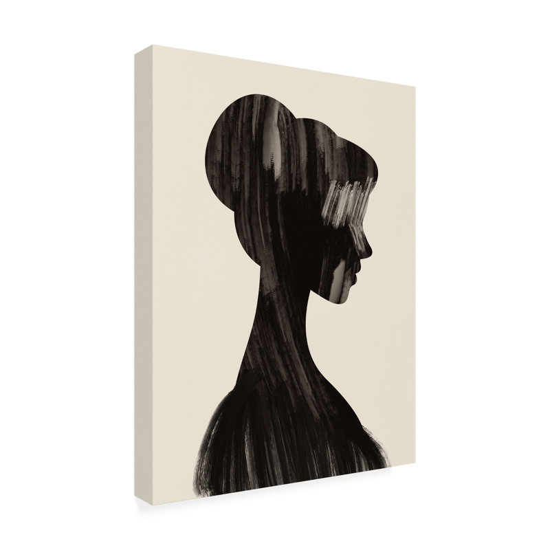 «Little Dean Silhouette», art sur toile, H 14 po x l 19 po