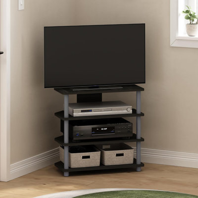 Meuble télé 4 niveaux espresso moderne