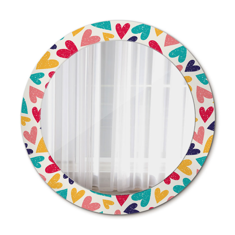 Huldar Glass Flat Wall Mirror