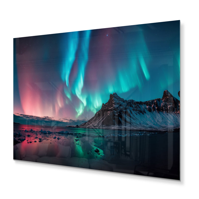 Décoration murale aurore, H 12 po x l 20 po x P 1 po
