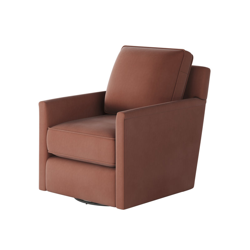 Swivel Glider Armchair, Bella Rosewood