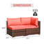 Chaise de patio avec coussins Querida-2136817243