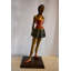 Statue en bronze 13 po x 13 po x H 35 po Altagracia Edgar Dega