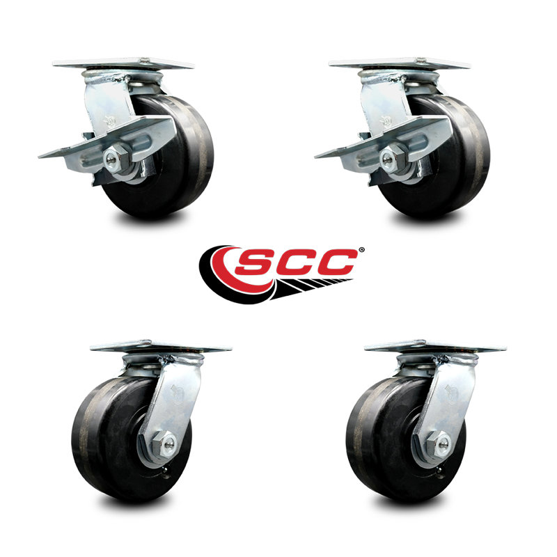 4-Piece Phenolic Caster Set