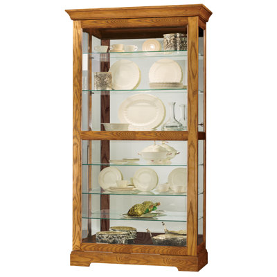 Tyler VII Lighted Curio Cabinet