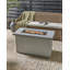 Rectangle Concrete Propane Fire Pit