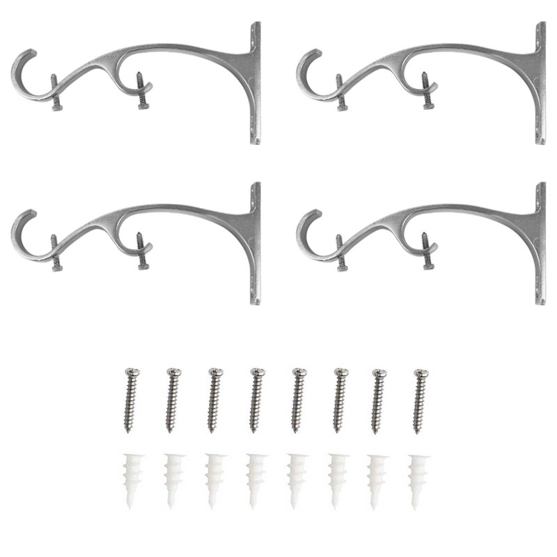 6.69" Curtain Hardware Accessory, Argent