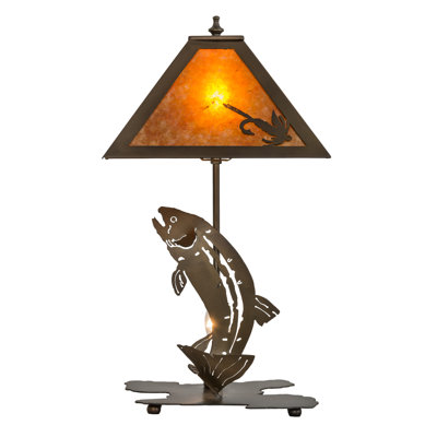 Rustic Lodge Table Lamp