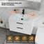 Ensemble de meuble-lavabo mural simple 30 po avec lavabo, robinet en alliage de zinc et tiroirs à fermeture en douceur Ciarra Sharee-632810197