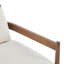 Chaise d'appoint Mid-Century avec accoudoirs en bois massif et dossier en rotin-810987927-810987912