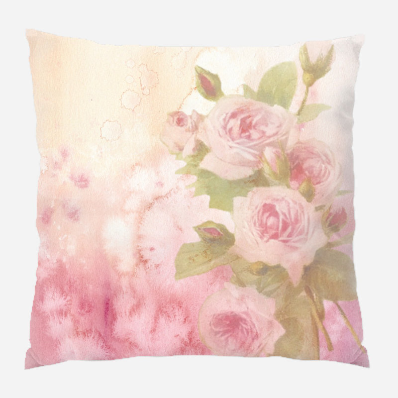 Wincott Throw Pillow, Microsuede, Indoor