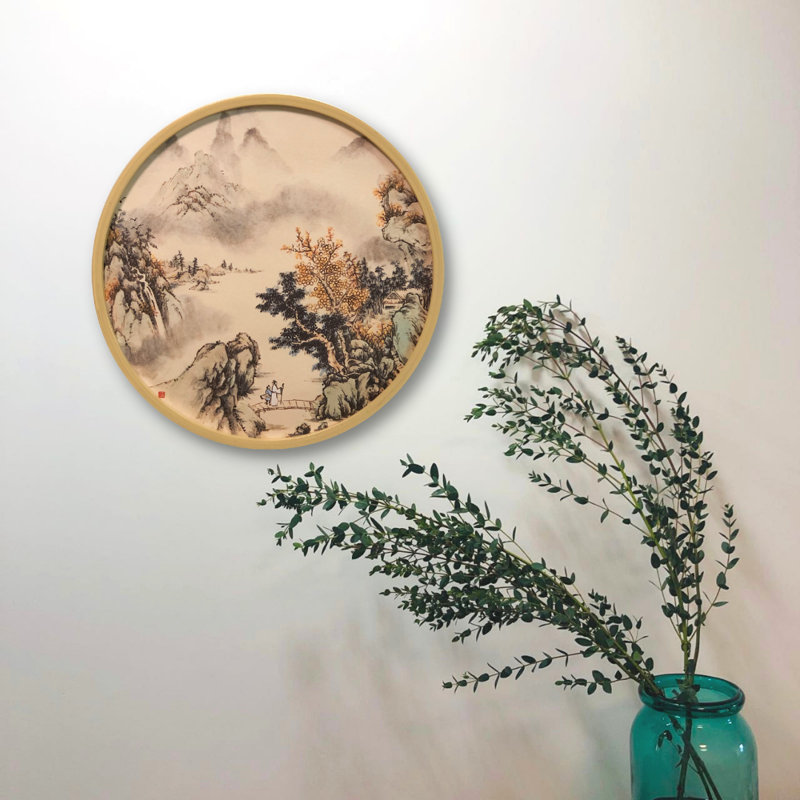 Seasonal Landscape, Autumn by Fiona Sheng - Single Picture Frame Painting on Canvas