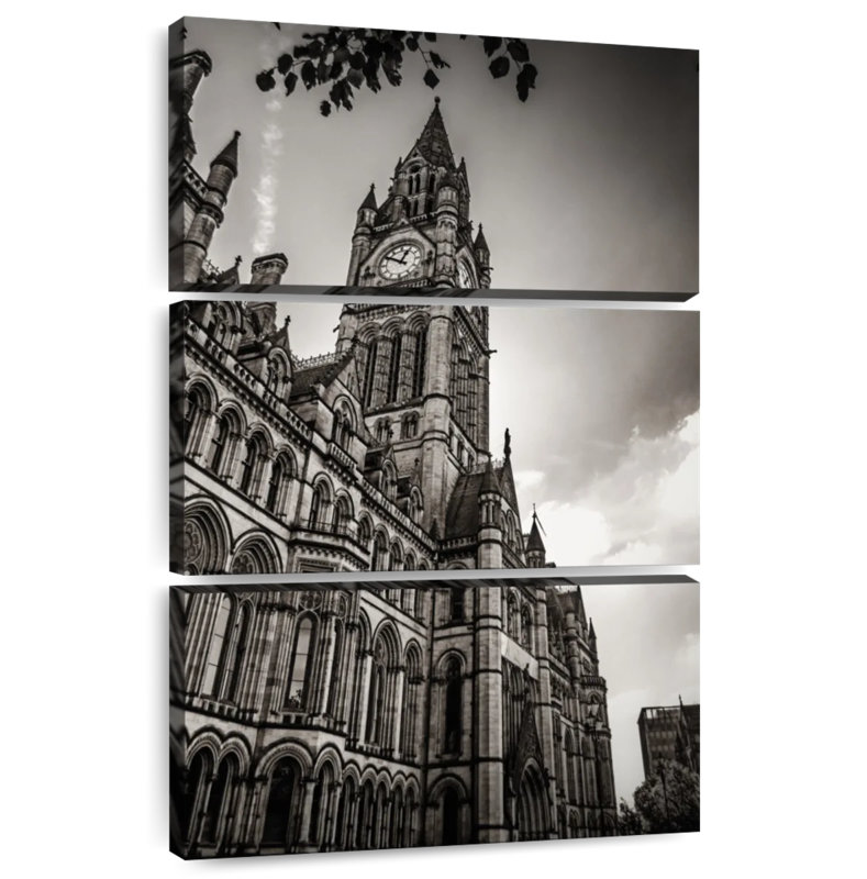 Lilie Manchester Town Hall Building, 50" H x 32" W