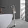 42-7/8 In. 1-Handle Freestanding Tub Faucet With Hand Shower Head