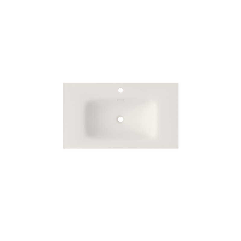 Resin Solid Surface Bathroom Vanity Basin Sink
