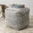 Savanna 18" W Square Hand-Woven Wool Blend Pouf Ottoman -764016982