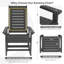 Chaise berçante d'extérieur Plumville-311768839