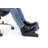 Mount-It! Ergonomic Height Adjustable Desk Footrest with Massaging Surface and Three Tilt Positions