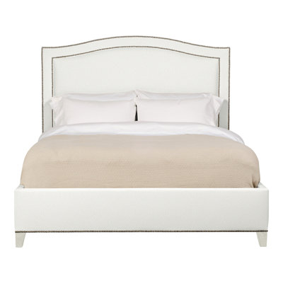 Caroline/Casey Queen Upholstered Low Profile Panel Bed
