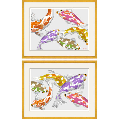 Koi I & II par Dana Gibson