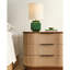 Lampe de table en céramique Cresthaven Rosetta-1682616095