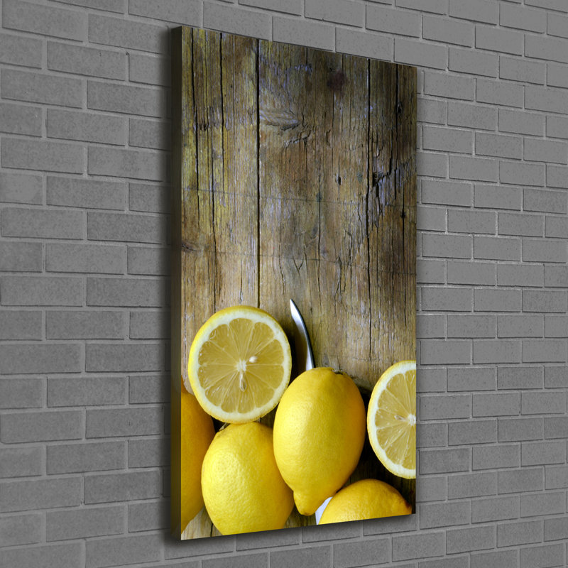 Centerville Lemons - Wrapped Canvas Print