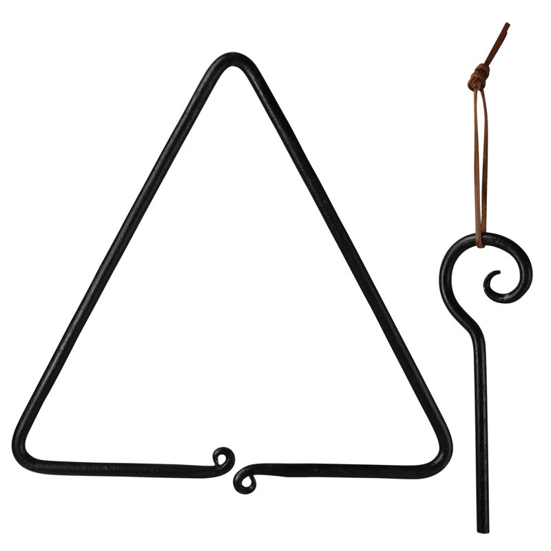 Hanging Triangle Dinner Bell