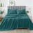 Lux Decor 6-Piece Ultra-Soft Microfiber Sheet Set Deep Pocket Fitted Sheet, Wrinkle & Fade-Resistant, Hotel Quality Bedding-1581428040-1581428043