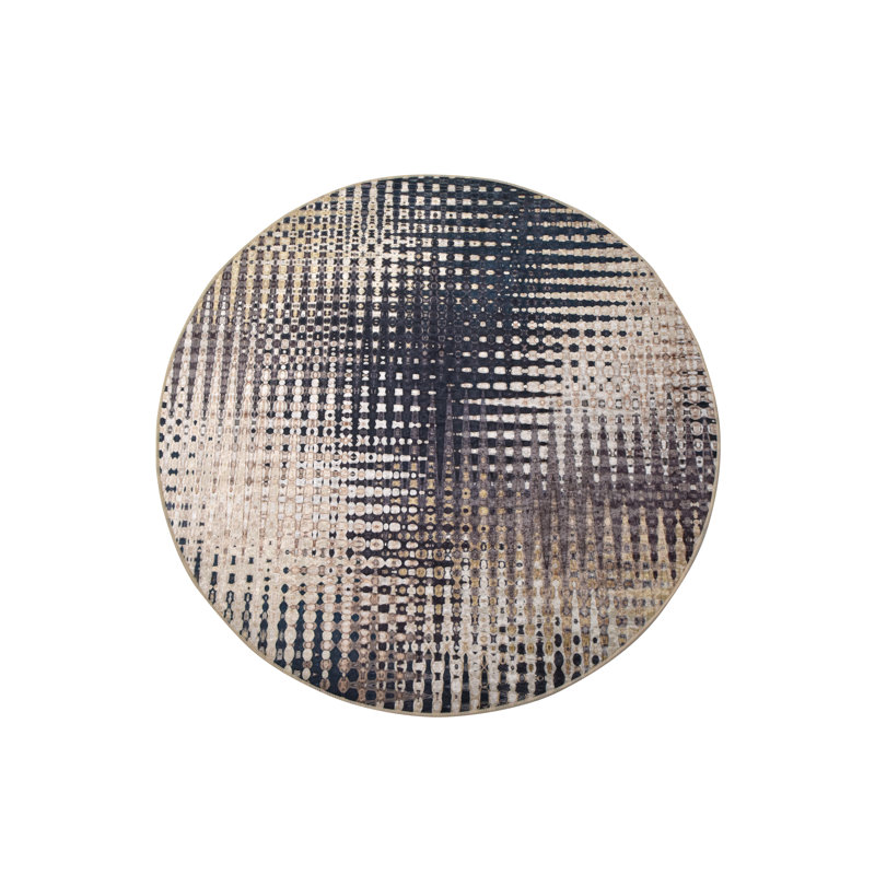 Palmetto Shag Area Rug, Round 100cm