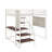 Loft Metal Bed With Built-In Charging Station And LED Light-2135263811-2135263813