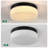 12in Round LED Lights Fixtures 5CCT 3000K-6500K Dimmable Flush Mount Ceiling Light Fixture-124965822-124965819