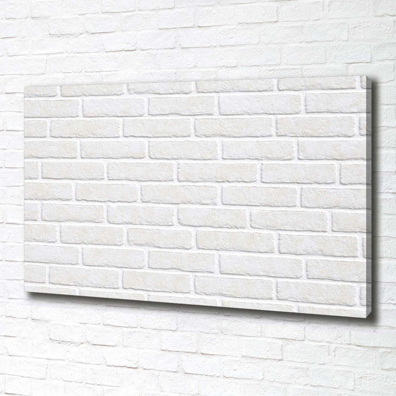 Brick Wall - Wrapped Canvas Print